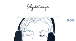 Desktop Screenshot of lilydetaeye.com